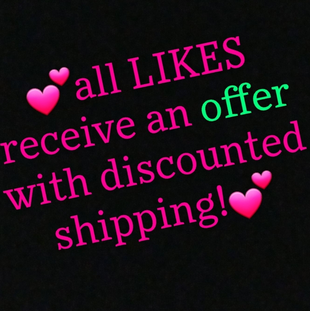 Like an item and I'll send you an offer!😊
